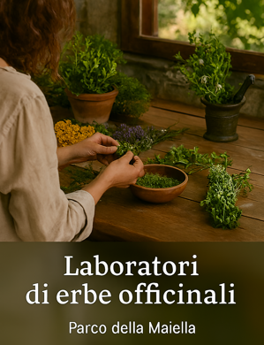 laboratori di erbe officinali