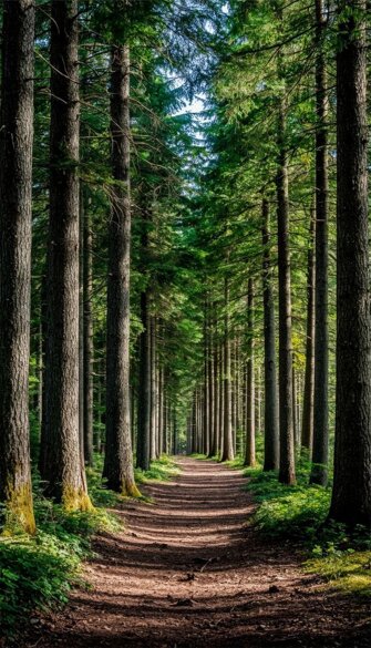 Sentiero nel bosco simbolo di consapevolezza e presenza nel percorso terapeutico Sentiero nel bosco simbolo di consapevolezza e presenza nel percorso terapeutico