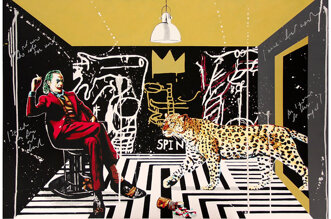the king of the world serigrafia polimaterica su cartoncino 80x120 630.jpeg