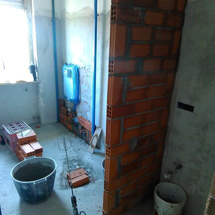 Ristrutturazione bagno. Prima.
