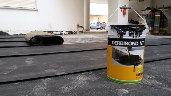 IMPERMEABILIZZAZIONE A FREDDO CON SISTEMA DERBIGUM 