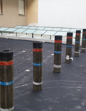 RIFACIMENTO ED IMPERMEABILIZZAZIONE PIAZZALE CONDOMINIALE - PIAZZA VANVITELLI - CASERTA 