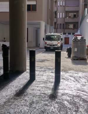 RIFACIMENTO ED IMPERMEABILIZZAZIONE PIAZZALE CONDOMINIALE - PIAZZA VANVITELLI - CASERTA 