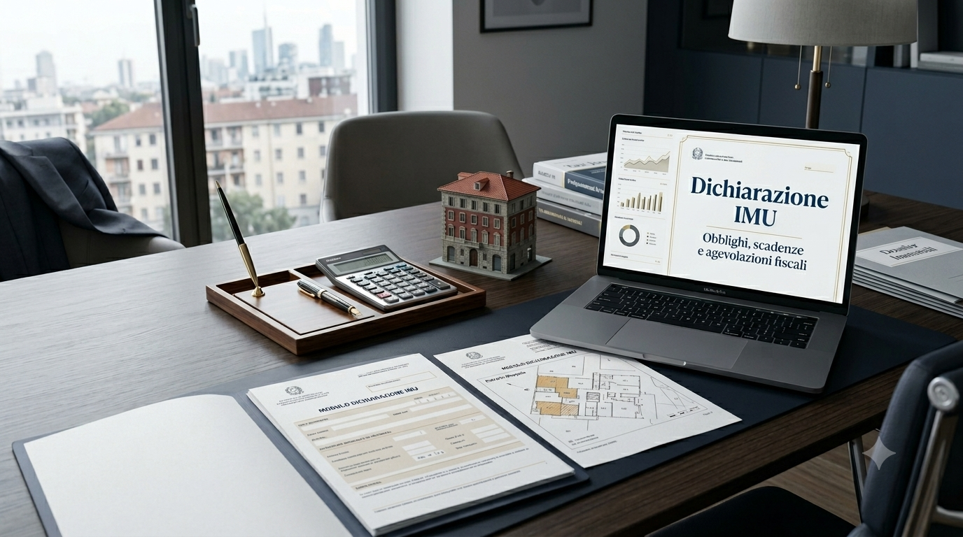 LA DICHIARAZIONE IMU. Obblighi, scadenze, casi particolari e profili operativi