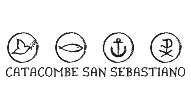 logo 2026 catacombe no sfondo