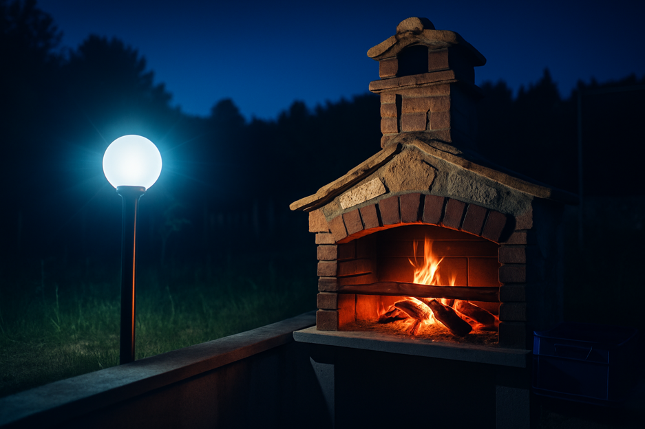 Villa Alba Esterno barbecue