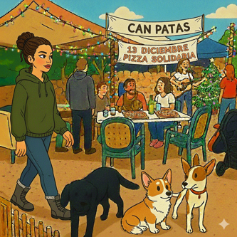 evento pizza solidaria