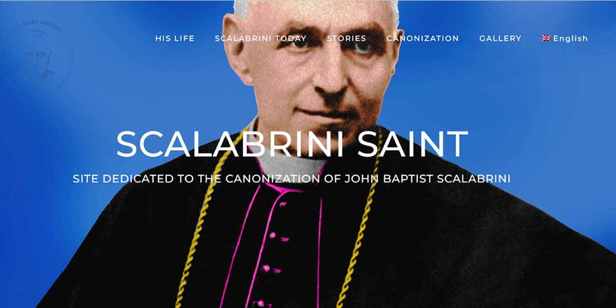 Website "scalabrinisanto.net"