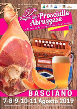 BASCIANO - Agosto Prosciutto Abruzzese