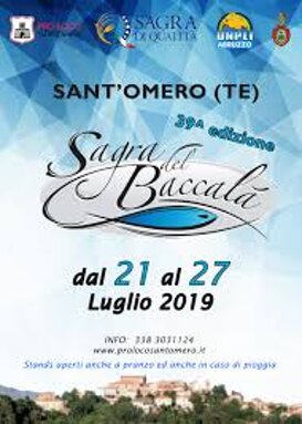 SANT'OMERO - luglio BACCALA'