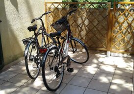 Biciclette a disposizione degli ospiti