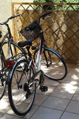 Biciclette a disposizione degli ospiti