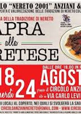 NERETO - Agosto Capra alla neretese