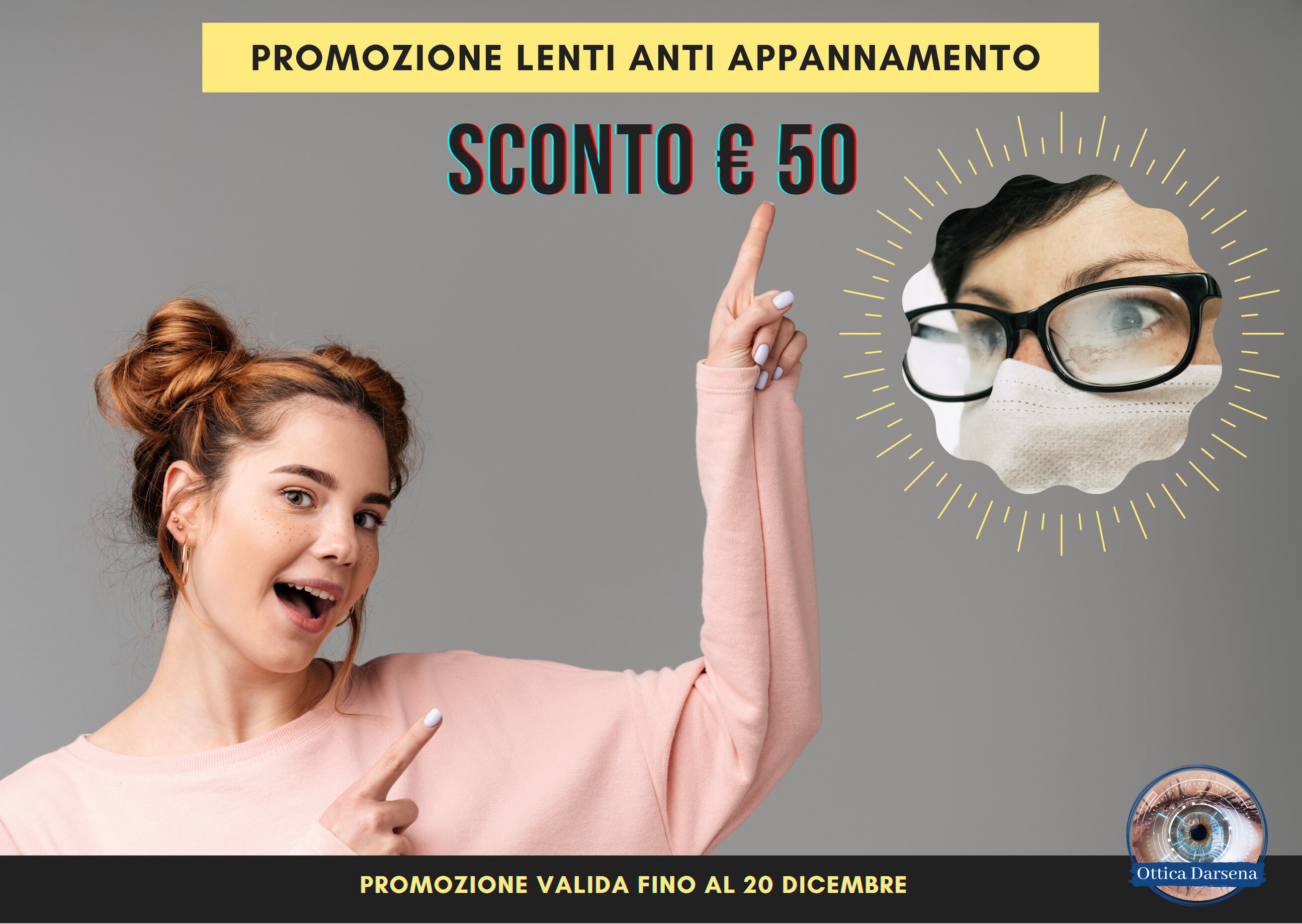 Libera le tue lenti dall'appannamento anche in condizioni estreme. Libera le tue lenti dall'appannamento anche in condizioni estreme.