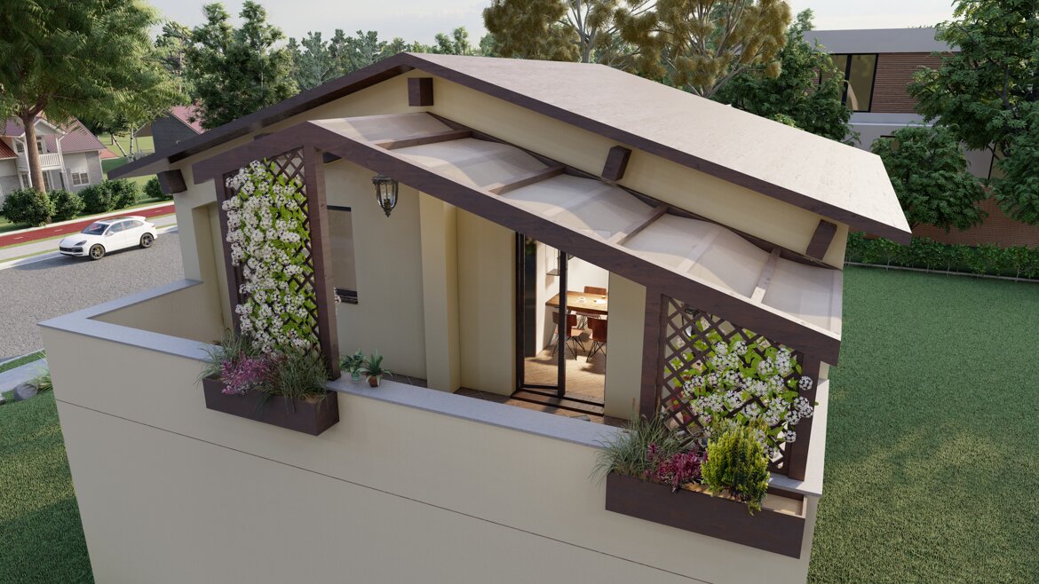 Pergola in legno - Lugo RA