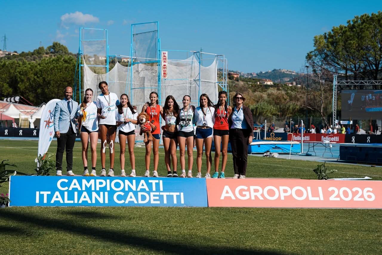 La nostra atleta Anita De Palma rappresenta la Puglia al campionato italiano cadetti di Agropoli 2026