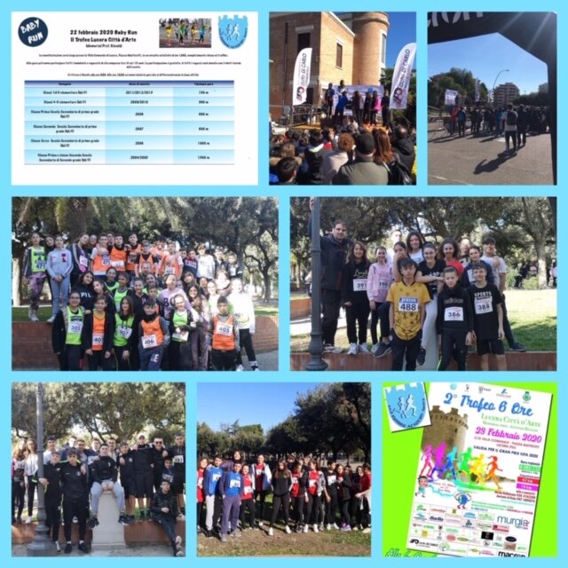 Baby Run, 22 febbraio 2020... i giovanissimi riempiono la Villa comunale di Lucera per una grande festa di sport Baby Run, 22 febbraio 2020... i giovanissimi riempiono la Villa comunale di Lucera per una grande festa di sport