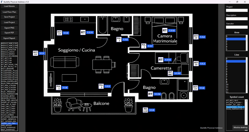 Buildify Physical Address KNX