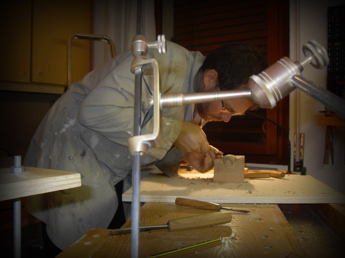 First roughing by Master Paolo Marchi