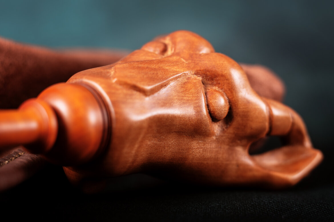 Carved chanter stock