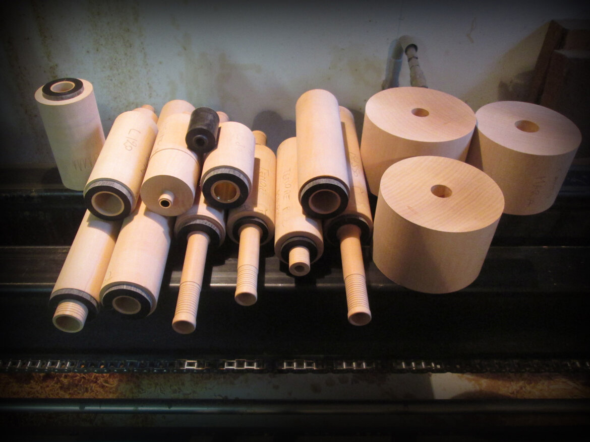 All the sections are bored to measure and horn mounted