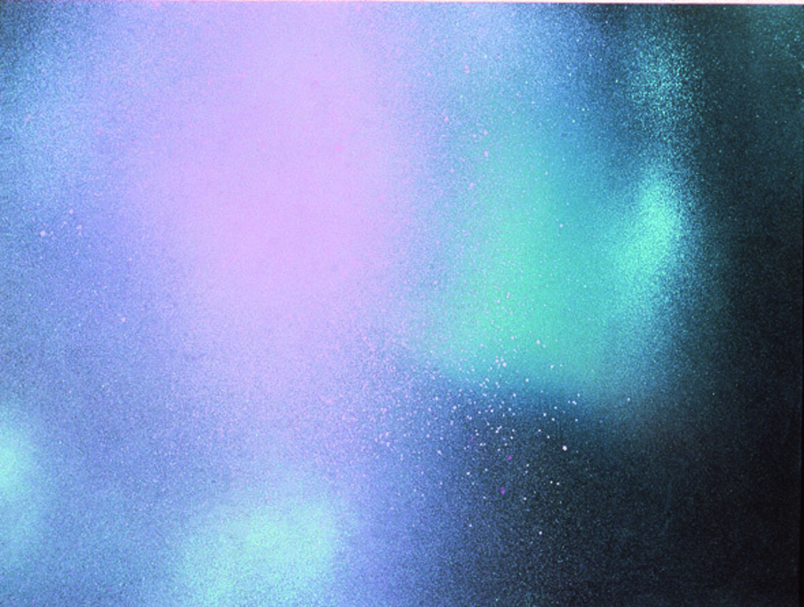 acrylic on photo