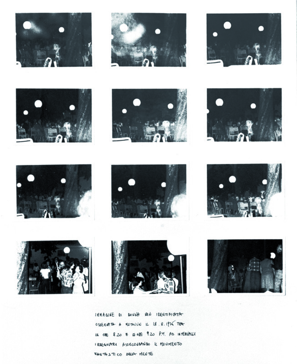 photo and writing
