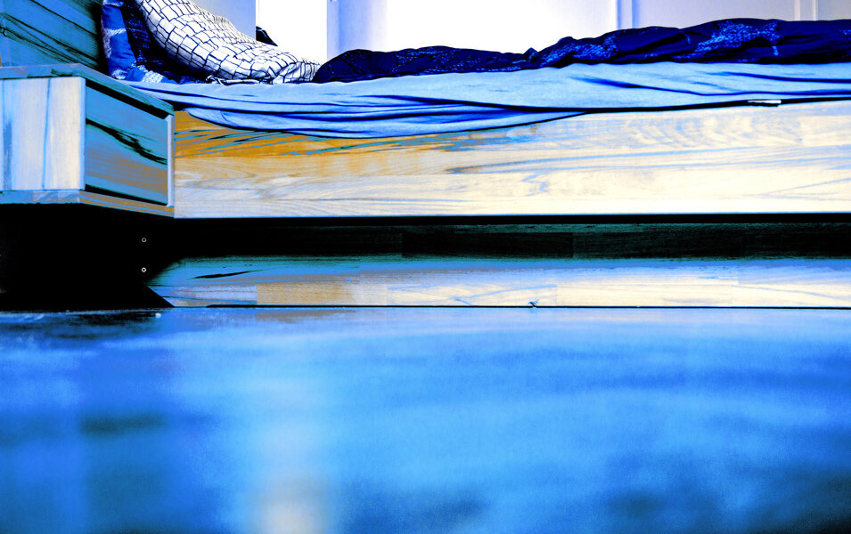 Luigi Viola, Mein blaues deutsches Zimmer, archival pigment print on paper, 60x 90 cm, 2019