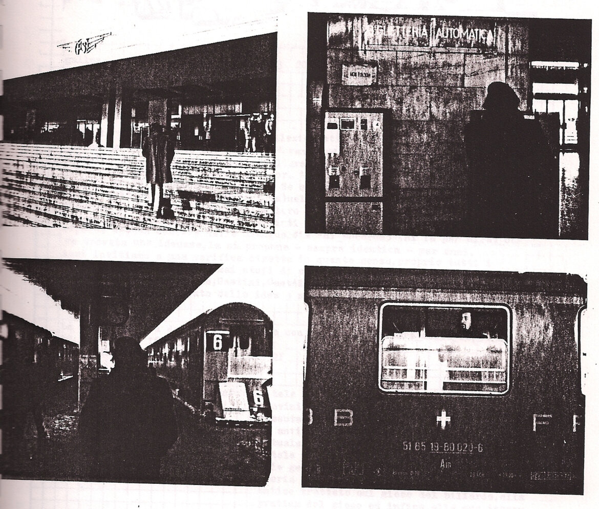 performance and installation Venezia - Teatro Gobetti Torino, 1976