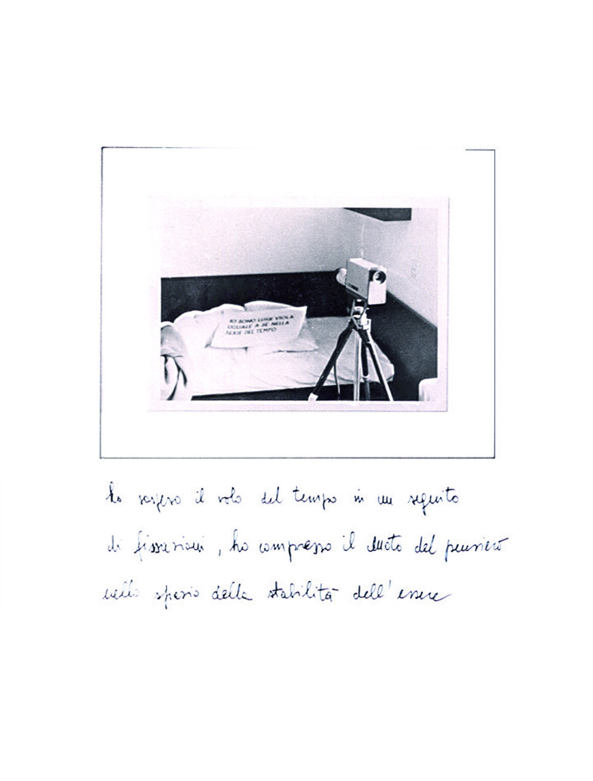 photo and writing
