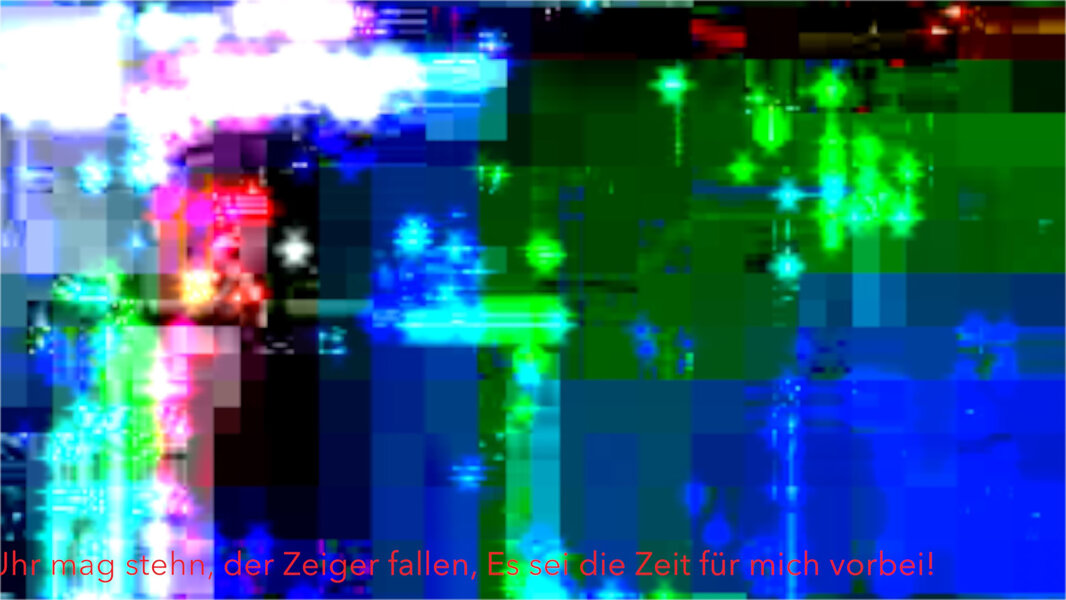 Luigi Viola, Faust erster Teil 13 Fragmente, video 24’ and Giclée prints on paper, 2018