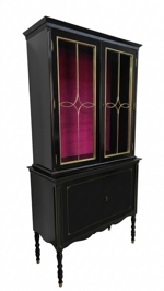 elegante-vetrina-biedermeier-a-due-corpi-nero-laccato-e-interno-in-velluto-porpora