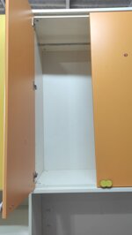 cameretta-a-ponte-moderna-bicolore-arancio-e-giallo-limone