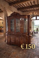 credenzavetrina-in-legno-stile-classico