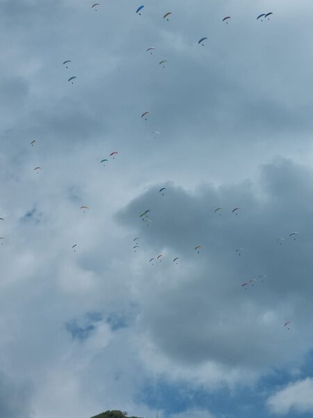 Paragliding from Grappa mountain Paragliding from Grappa mountain