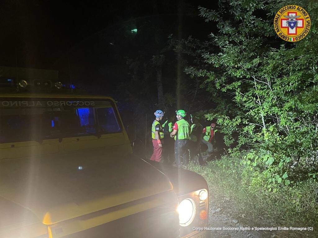 14 agosto 2022. Localit&agrave; Canataio di San Piero in Bagno (FC). Ricerca disperso.