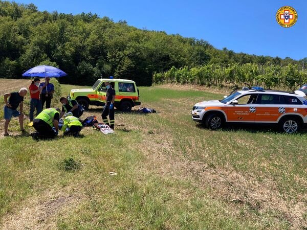 9 luglio 2022. Vernasca (PC). Incidente agricolo.