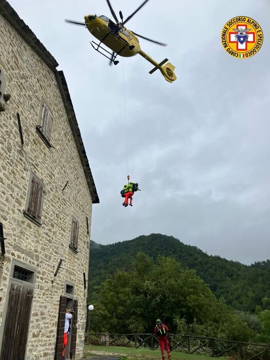 25 settembre 2023. Rio Salso - Bagno di Romagna (FC). Accusa un malore punto da imenottero.