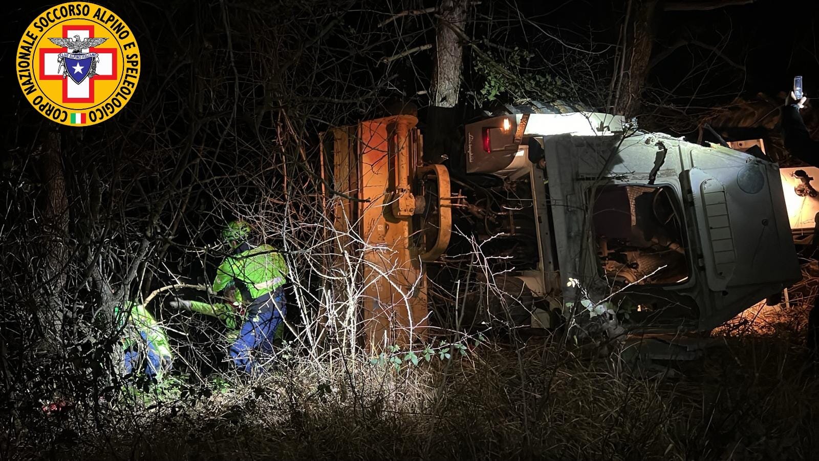 7 febbraio 2024. Crocette di Pavullo nel Frignano (MO). Grave incidente agricolo.