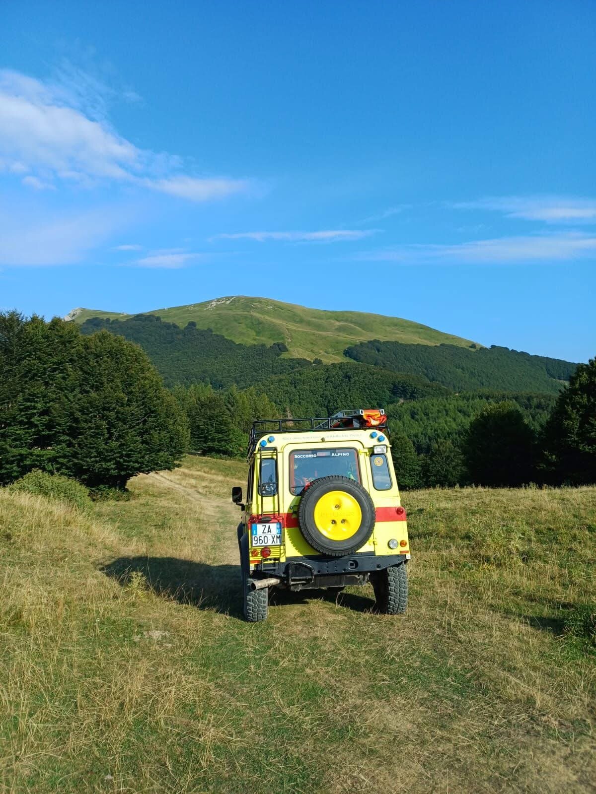 16 agosto 2025. Monte Ventasso (Ventasso - Re) Escursionista infortunata ad un arto inferiore