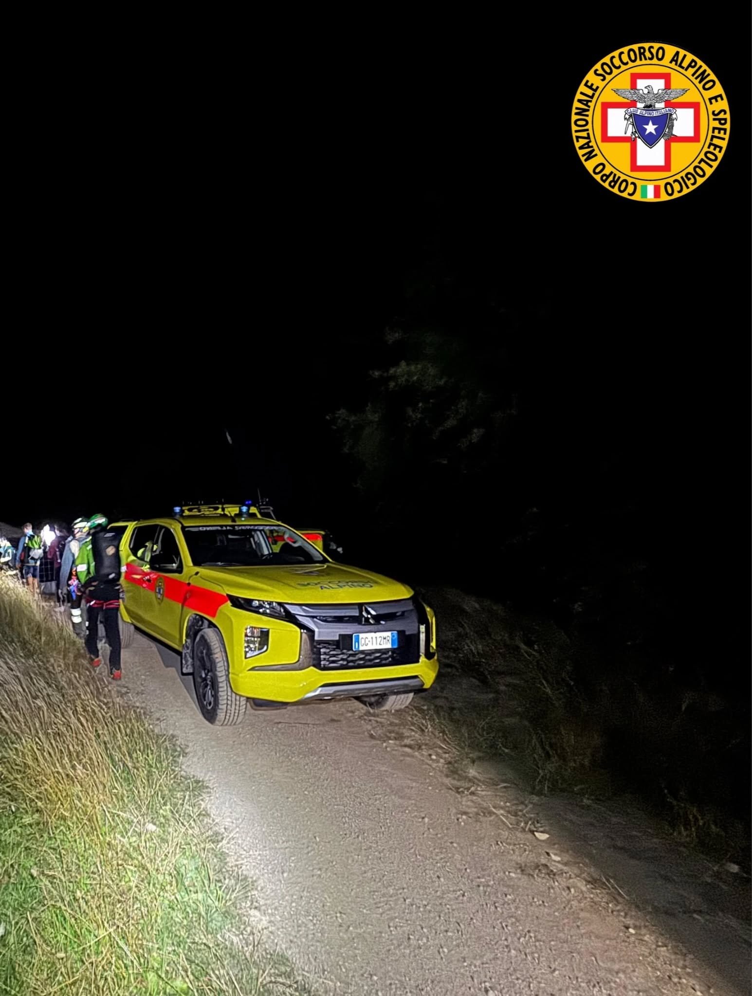 1 novembre 2025. Bagno di Romagna (FC). Soccorsi escursionisti in difficolt&agrave;.