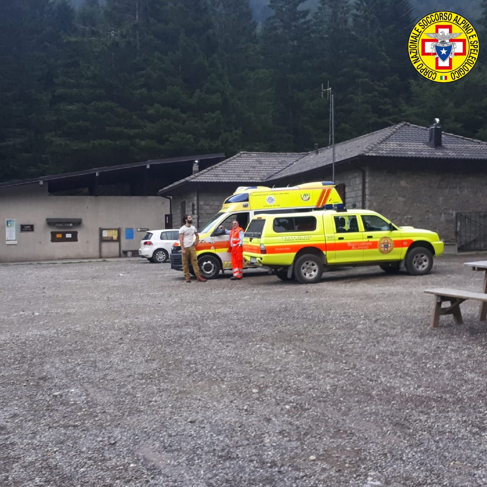 18 agosto 2018. Lago Santo Parmense (Corniglio - Pr) Allarme per un bimbo disperso.