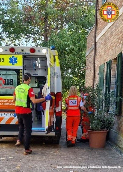 17 agosto 2022. Fiumana - Predappio (FC). Attivazione per ricerca.