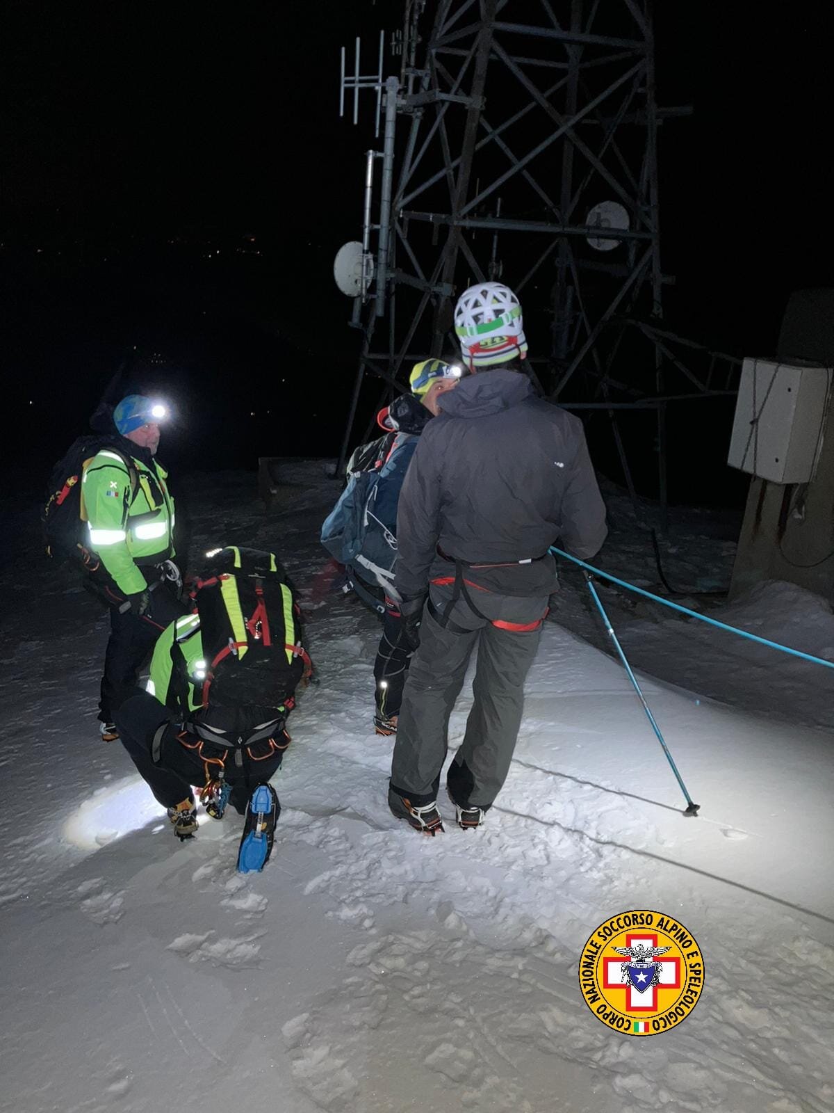 18 dicembre 2022. Monte Cimone (MO). Soccorso escursionista.