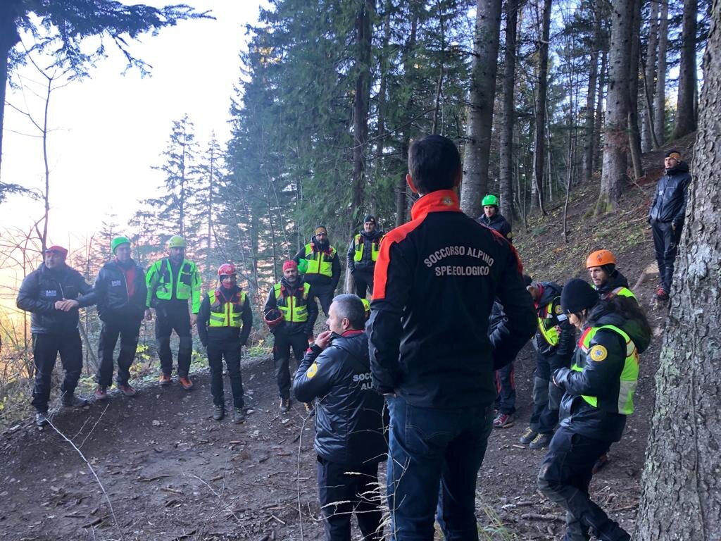 30 dicembre 2019. Sestola (MO). Terminato il Corso teorico pratico di getsione del paziente traumatizzato.