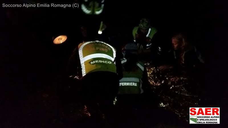 7 agosto 2018. Lago della Ninfa - Sestola(MO). Scout colto da malore.