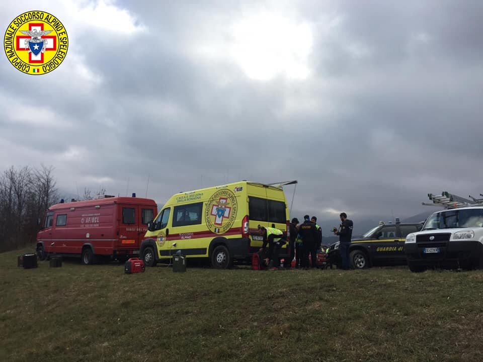 16 novembre 2018. Sasso Tignoso (MO). Continuano le ricerche del cacciatore disperso in appennino.