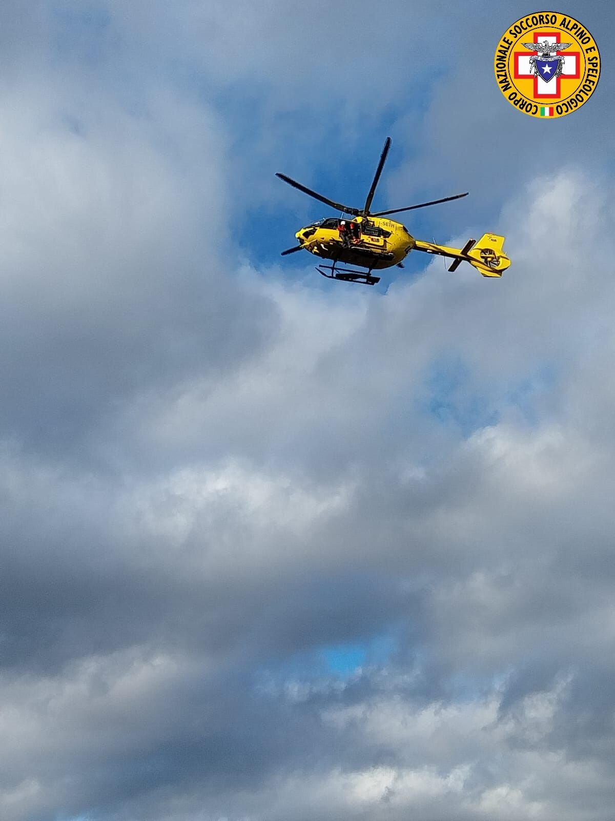 4 maggio 2025. Val di Covile ( Santa Sofia - FC). Soccorsa escursionista.