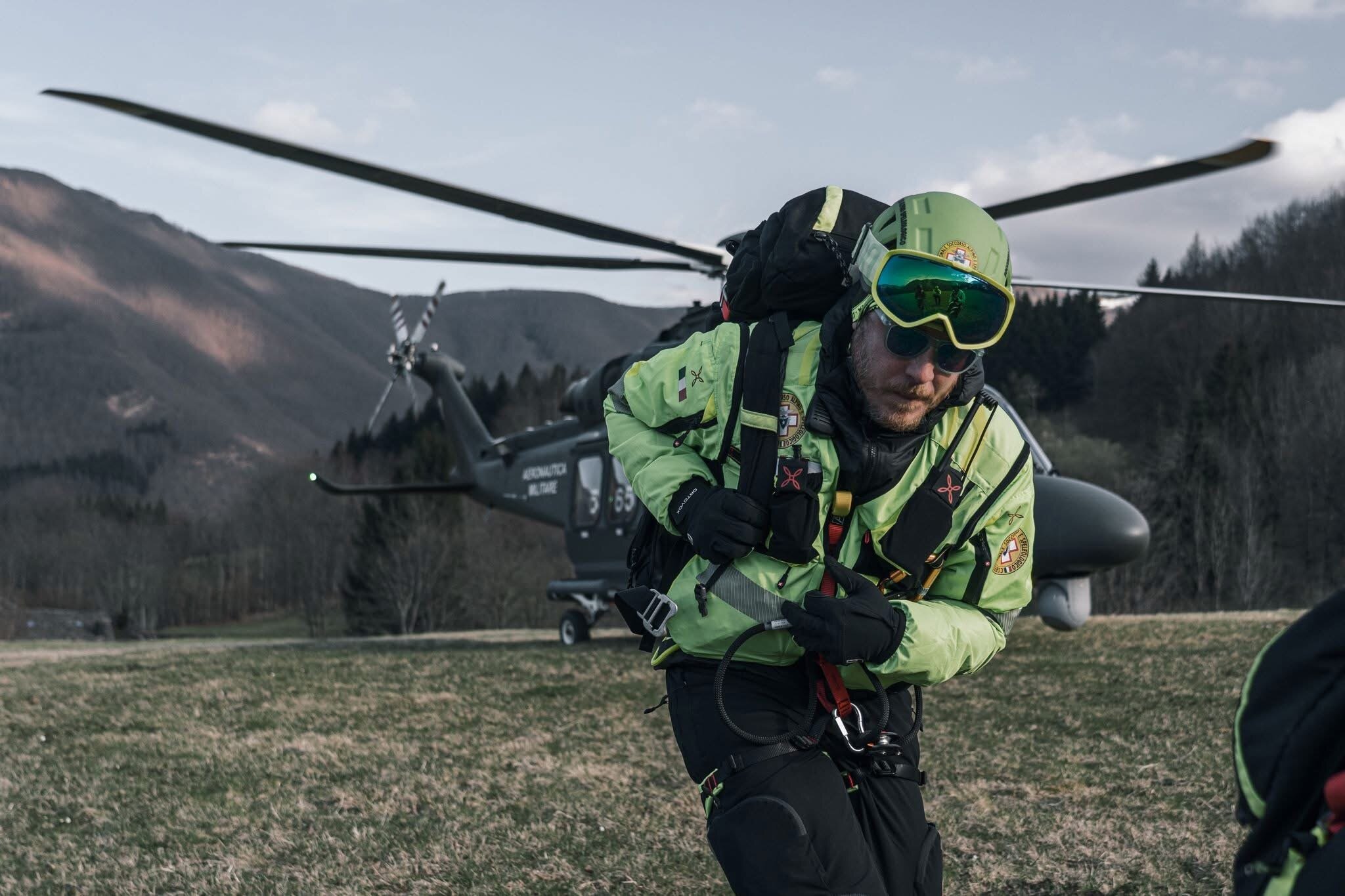 8 e 9 aprile 2025. Pavullo nel Frignano (MO). SATER 1-25. Esercitazione interforze di ricerca e soccorso aereo.