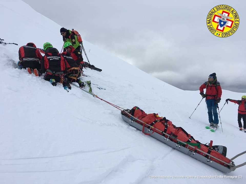 8-10 marzo 2018. Corno alle Scale (BO). Corso regionale di qualifica tecnica "Operatore Soccorso Alpino".